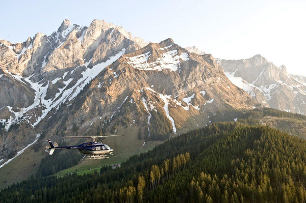 Jet Ranger Bell206 Helikopterflug