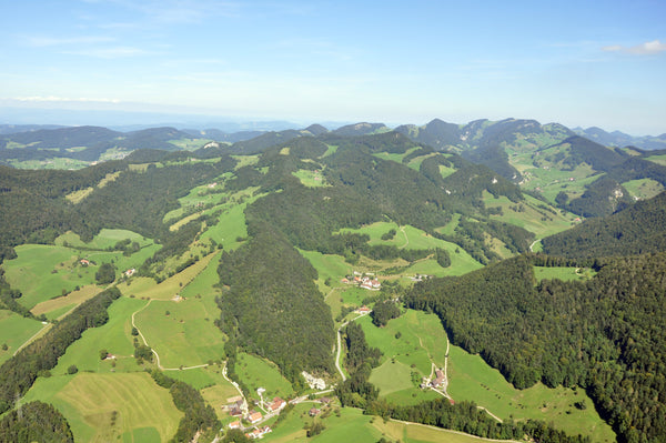 Passwang Aussicht auf Rundflug