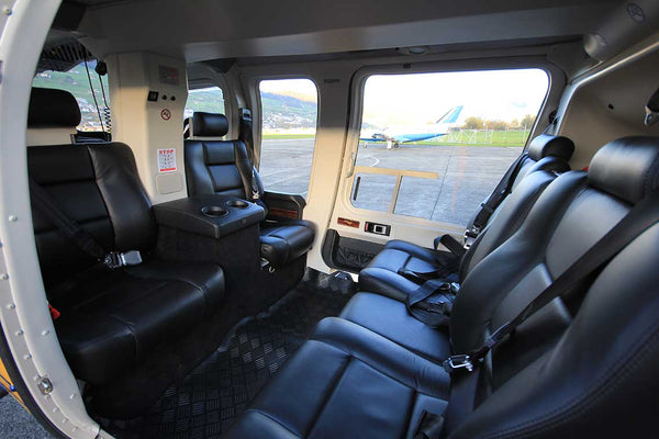 Bell 407 Innenraum Interieur