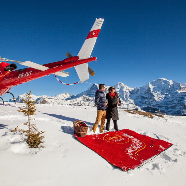 Helikopterflug mit Zwischenlandung