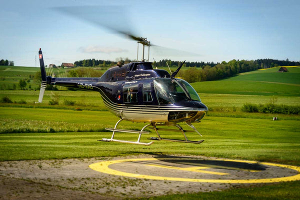 Schwebeflug Jet Ranger Bell206