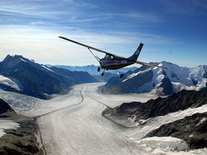 Flugzeugflug Aletschgletscher