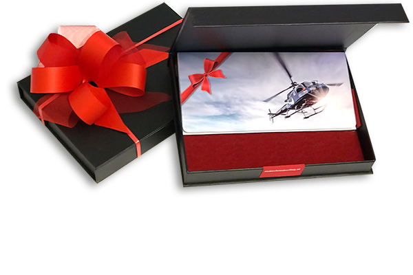 Geschenkbox Helikopterflug.ch