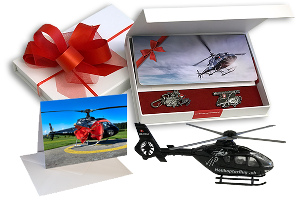 Geschenkbox Helikopterflug.ch