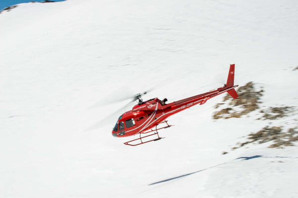 45 min. Titlis sightseeing flight with glacier landing from Beromünster