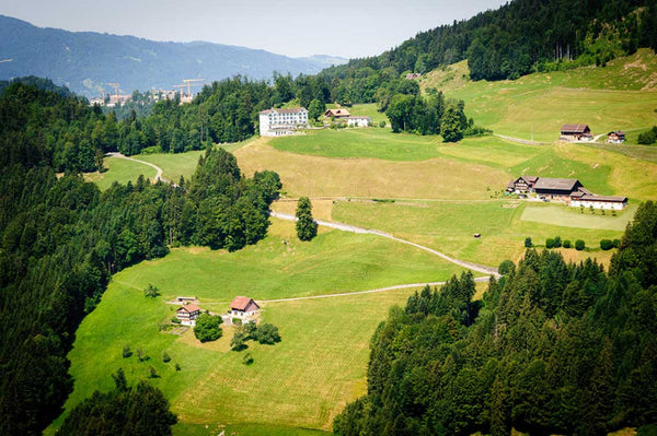 Aussicht Helikopterflug