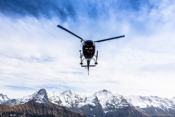 Sicht auf Eiger-Mönch-Jungfraujoch  