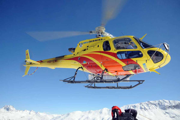 Helikopterflug Samedan