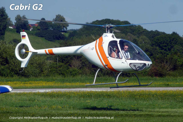 Helikopterflug mit einem Cabri-G2