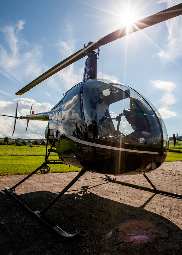 Helikopter selber fliegen R22