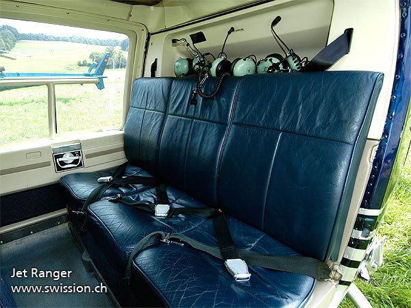 Innenraum Jet Ranger Bell206