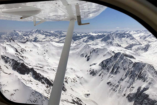 Rundflug über Alpen 