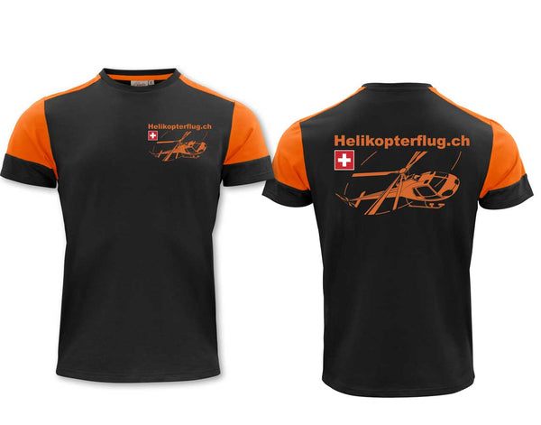 T-Shirt Helikopterflug