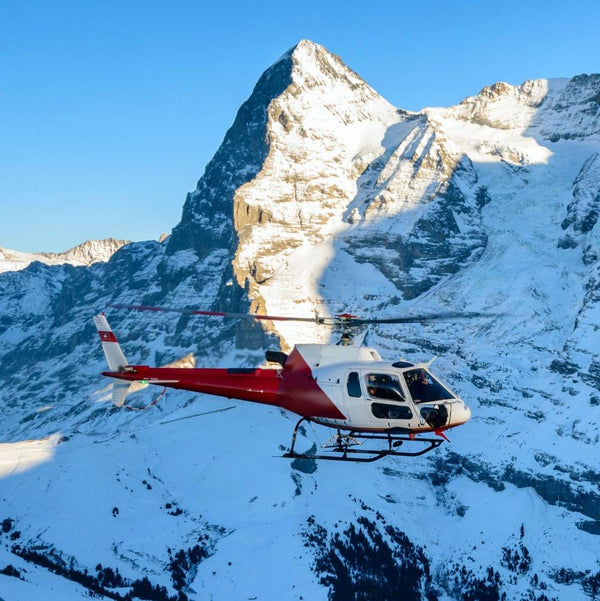 Helikopterflug Eiger