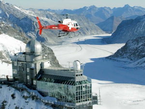 Jungfraujoch Helikopterflug