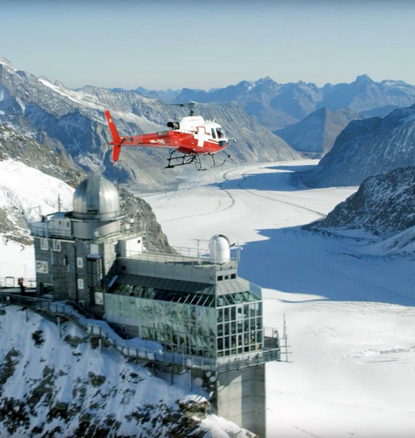 Jungfraujoch Helikopterflug