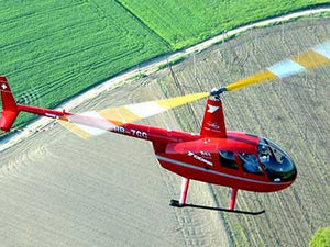 Robinson R44 im Flug